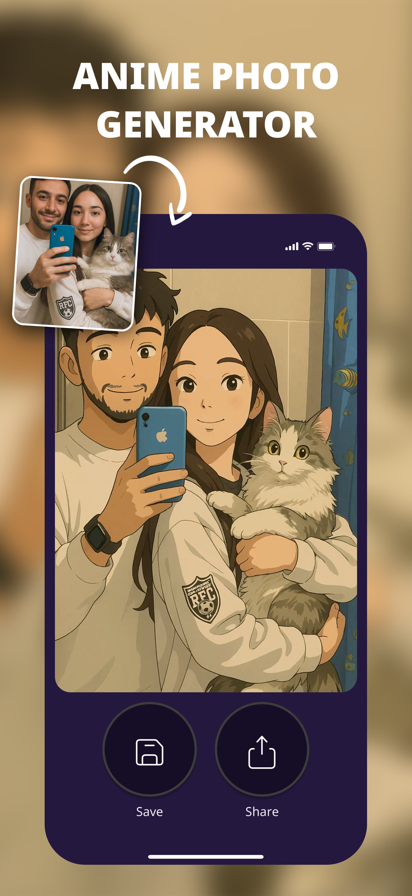 Cartoonize Picture - AI Photo Cartoon Transformer for iPhone